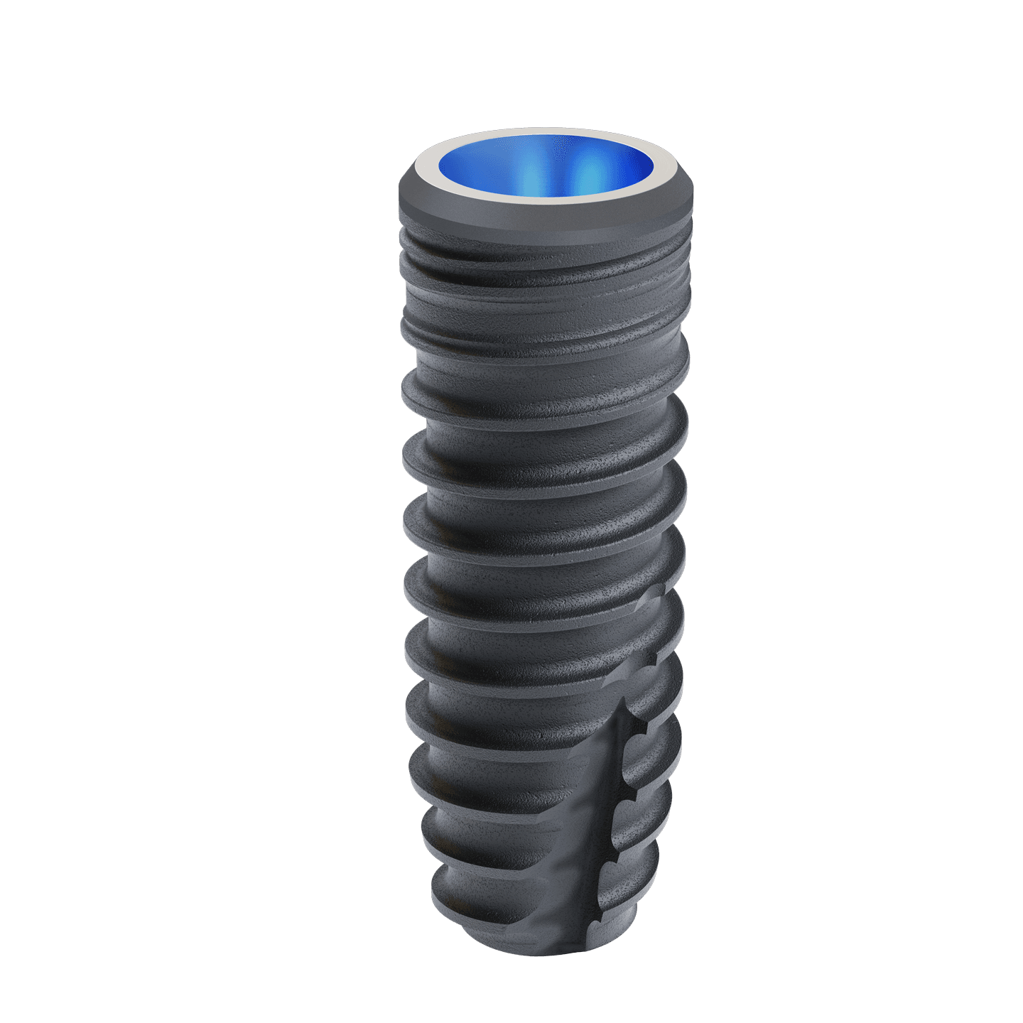BioniQ dental implant, precision-engineered titanium body